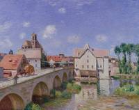 Alfred Sisley~The Bridge at Moret