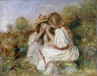 Pierre-Auguste Renoir~Deux Fillettes
