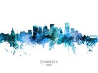 Edmonton Canada Skyline