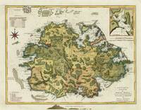 Old Antigua Map (1794) Vintage Waladli Island Atla