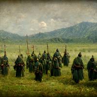 enormous  Tatar  mongol  army  hyper  realistic  8