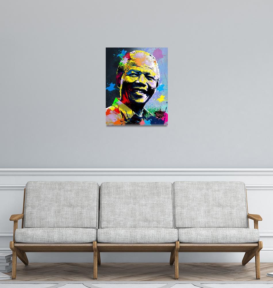 "Nelson Mandela Madiba"  (2014) by Antodezigns