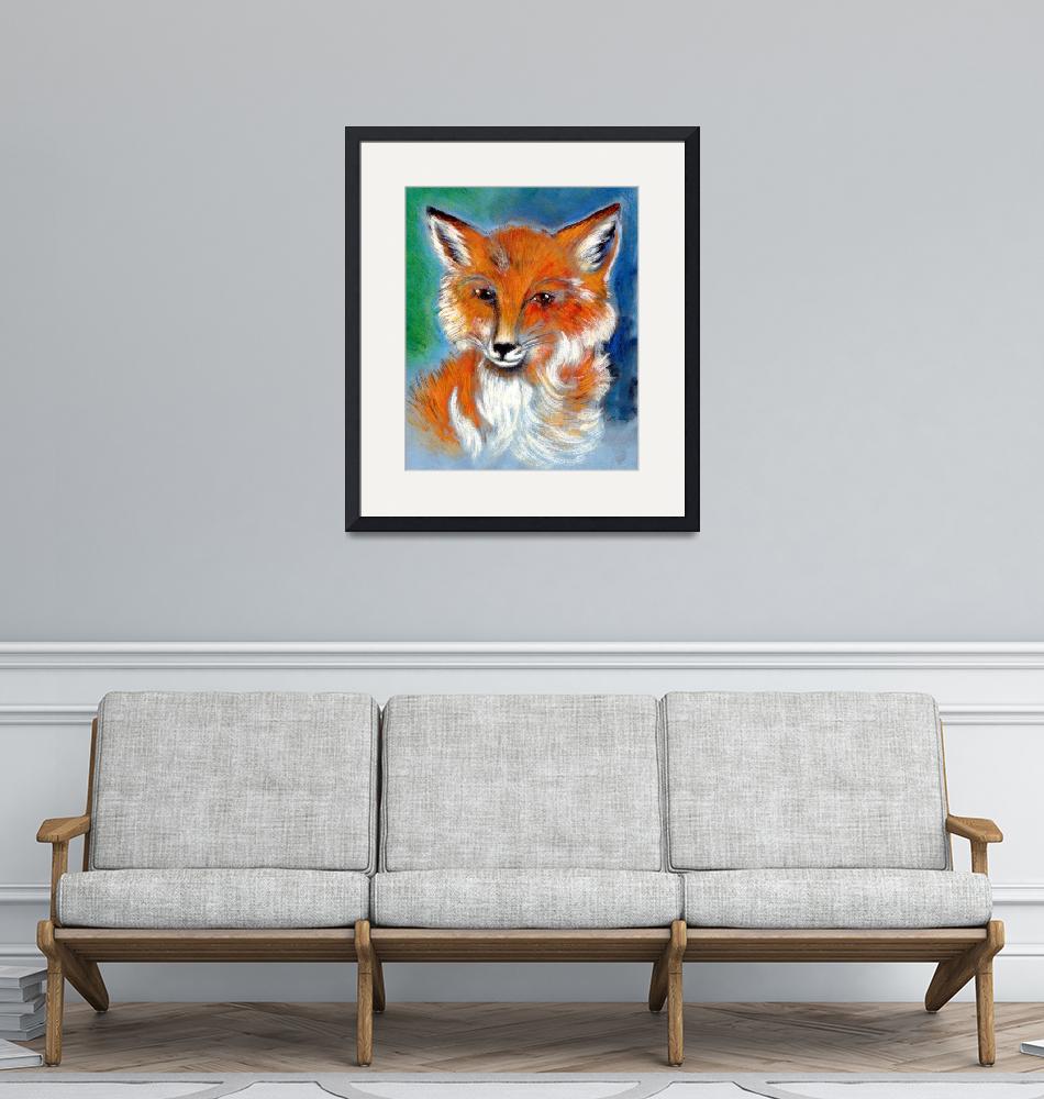 "Little Red Fox"  (2019) by sidneysstudios