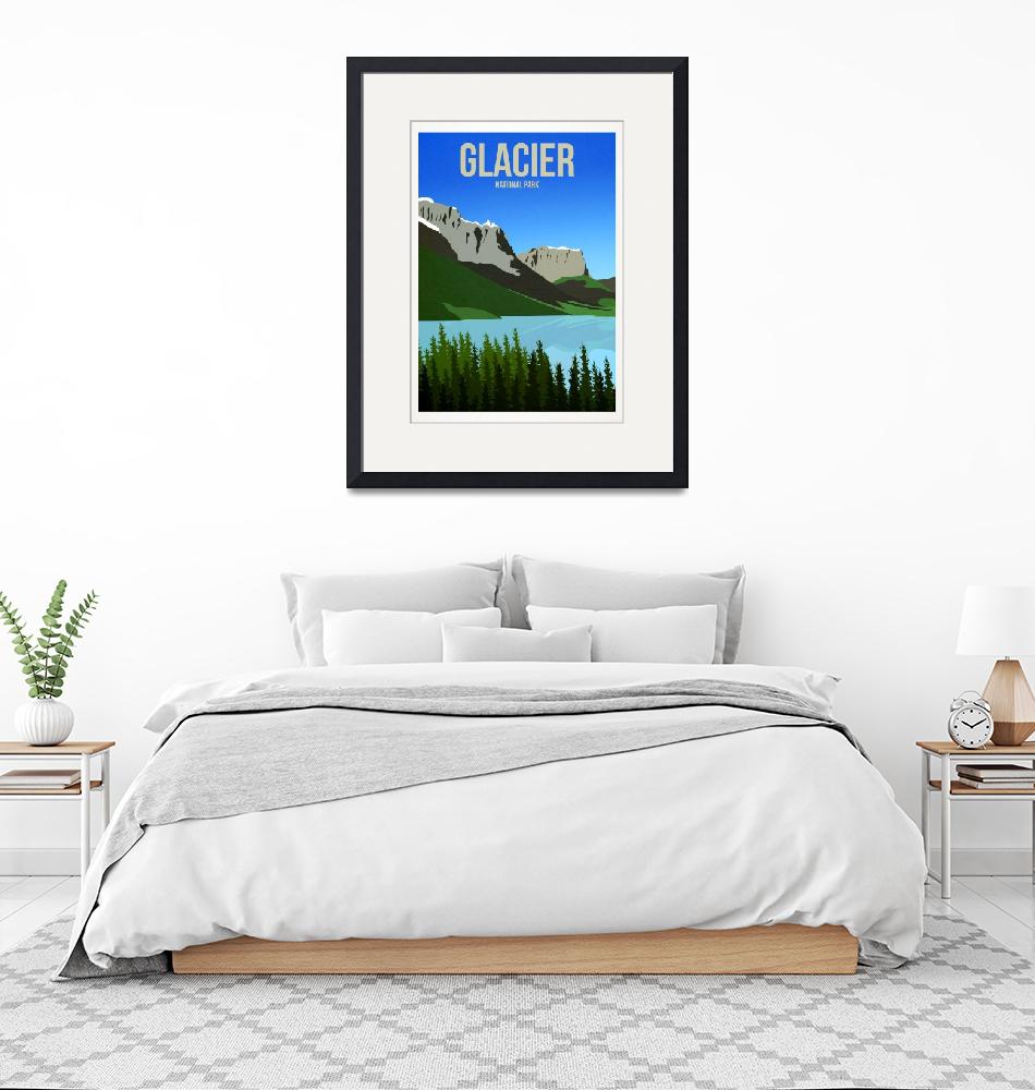 "Glacier National Park"  by HarknettPrints