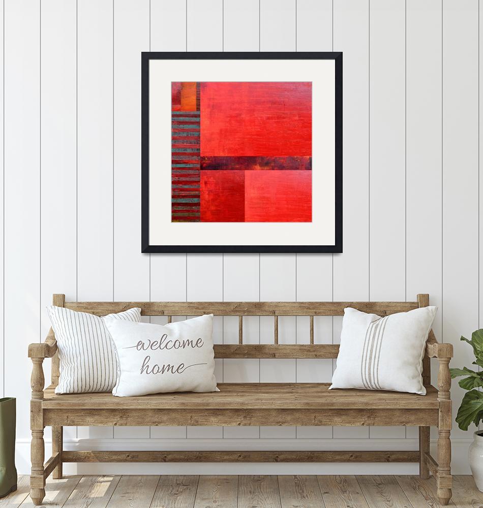 "Red with Orange 2.0"  (2017) by Michelle1991