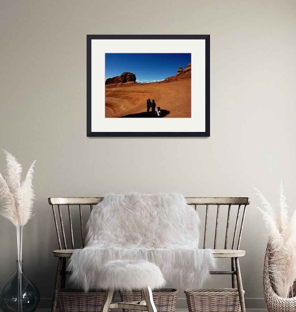 "In the Shadow of Delicate Arch"  (2010) by BohemianEyePhotography