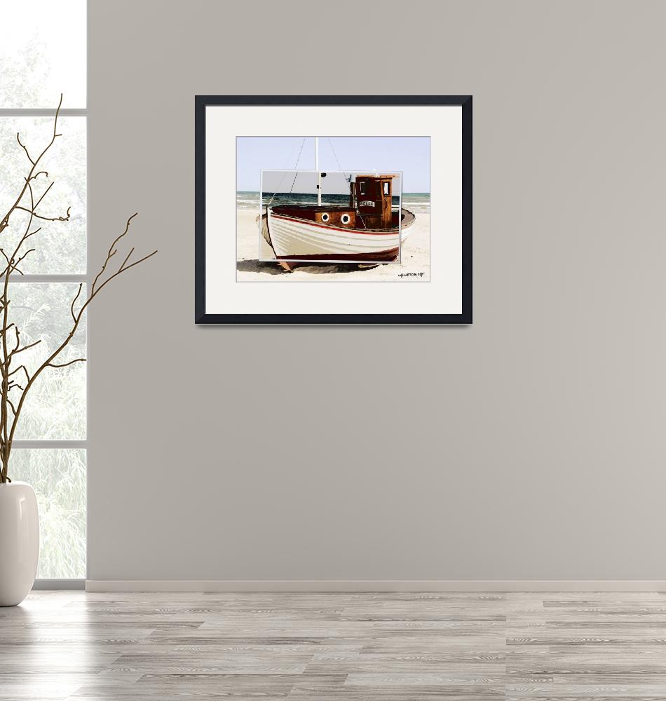 "fishing boat"  by lurksart