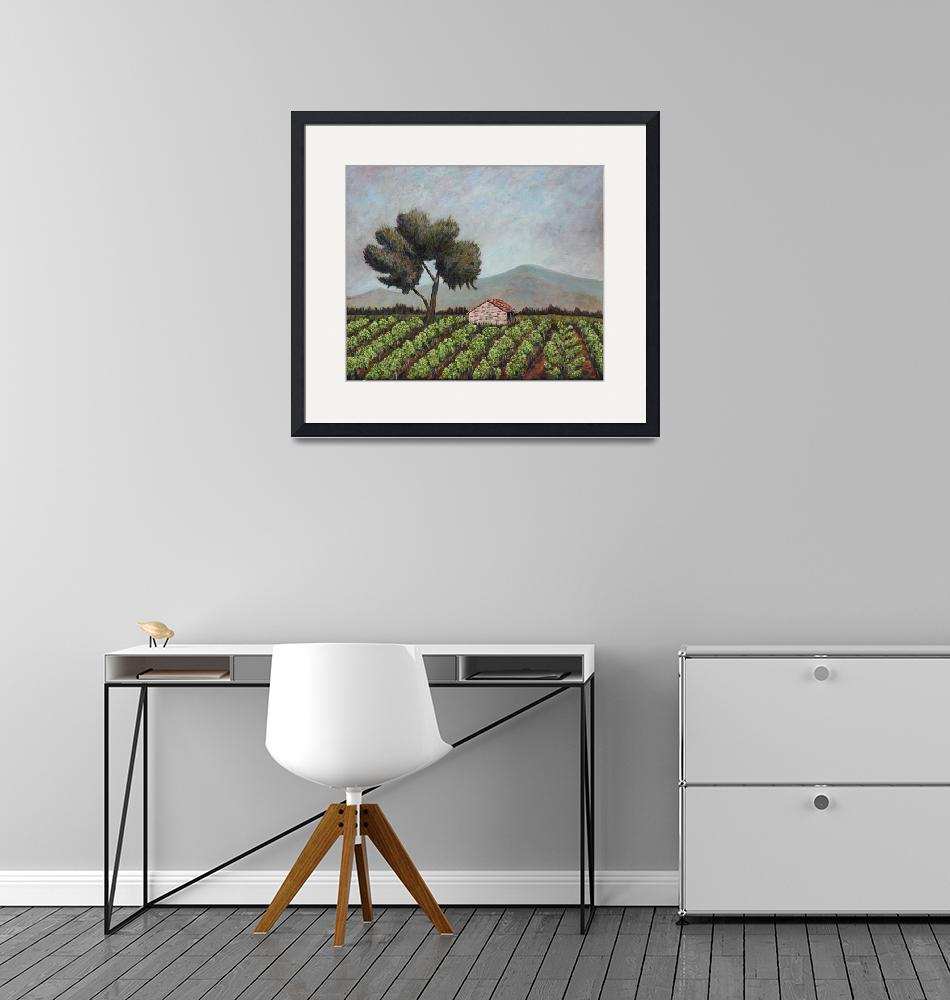 "French Vineyard"  (2010) by Joselyn_Holcombe